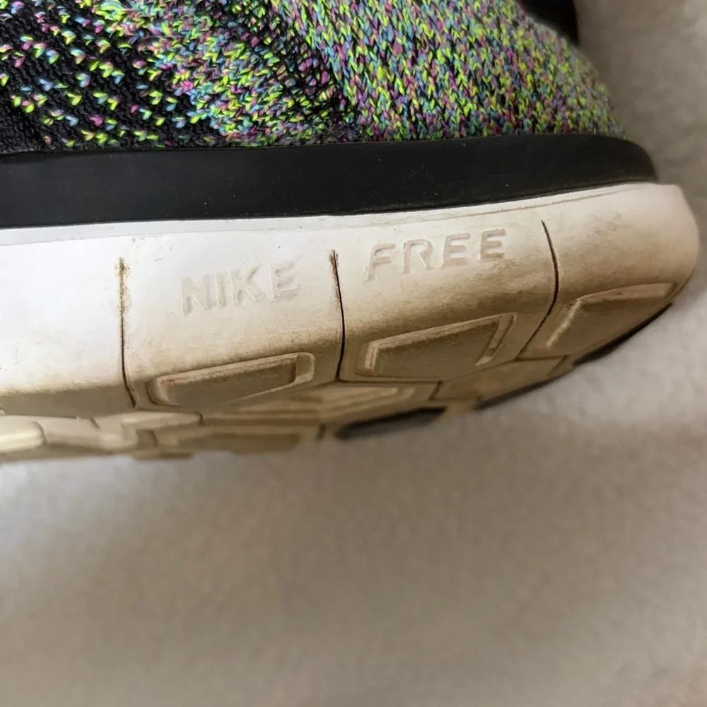 Nike Multicolor Flyknit Sneakers - Picture 6 of 6